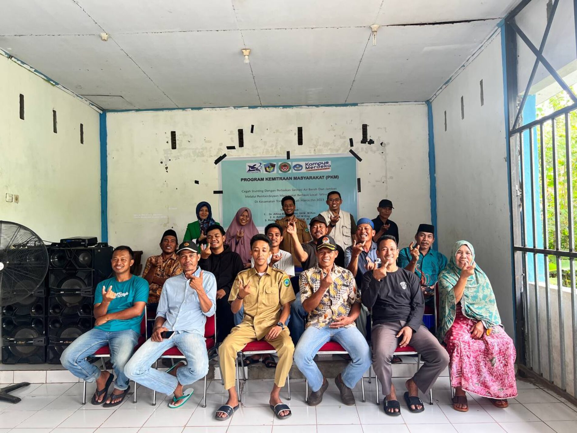 Tim Pengabdi DRTPM Dikti tahun 2023 Gelar Tata Cara Cegah Stunting dengan Perbaikan Sanitasi Air Bersih dan Jamban