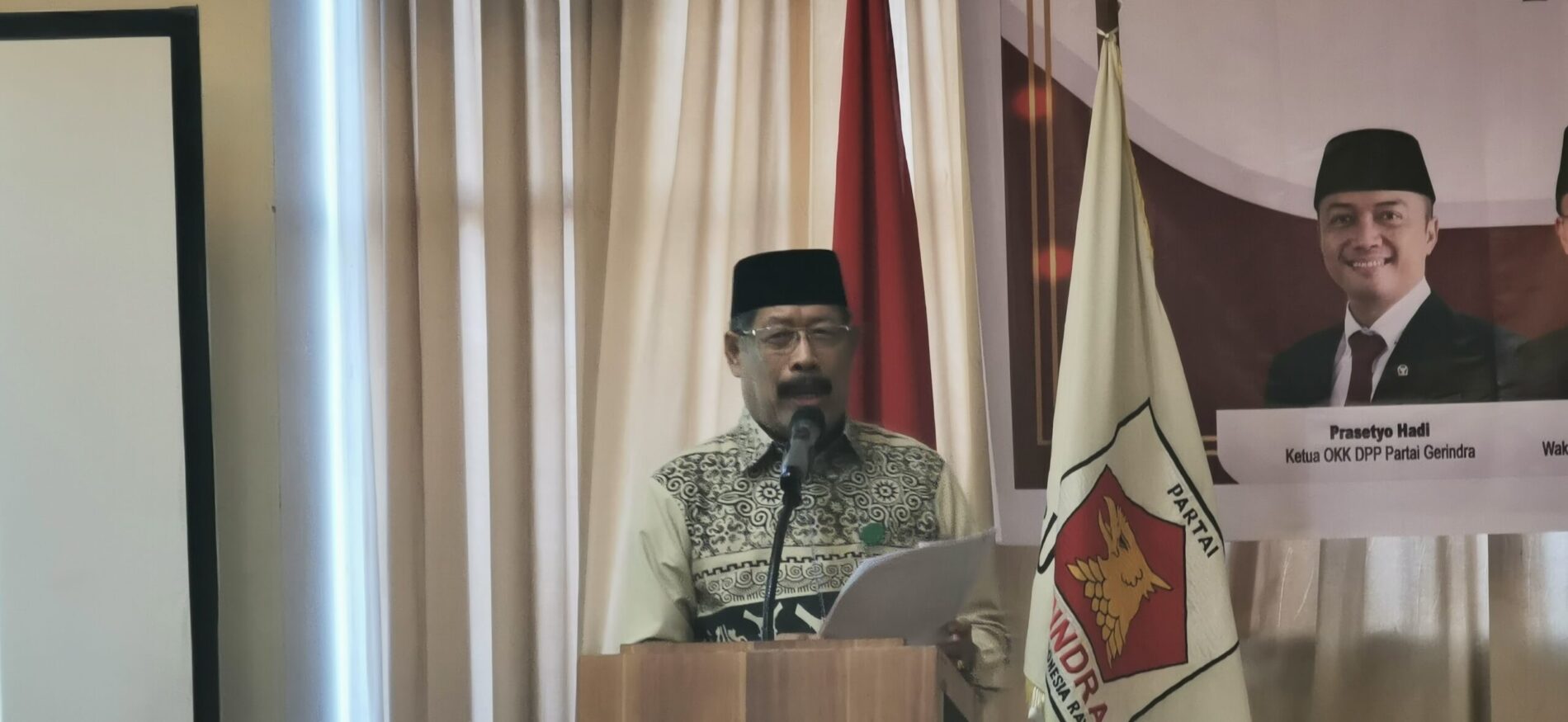 Bimbingan Teknis (BIMTEK) Anggota DPRD Partai Gerindra se-Provinsi Sulawesi Tengah