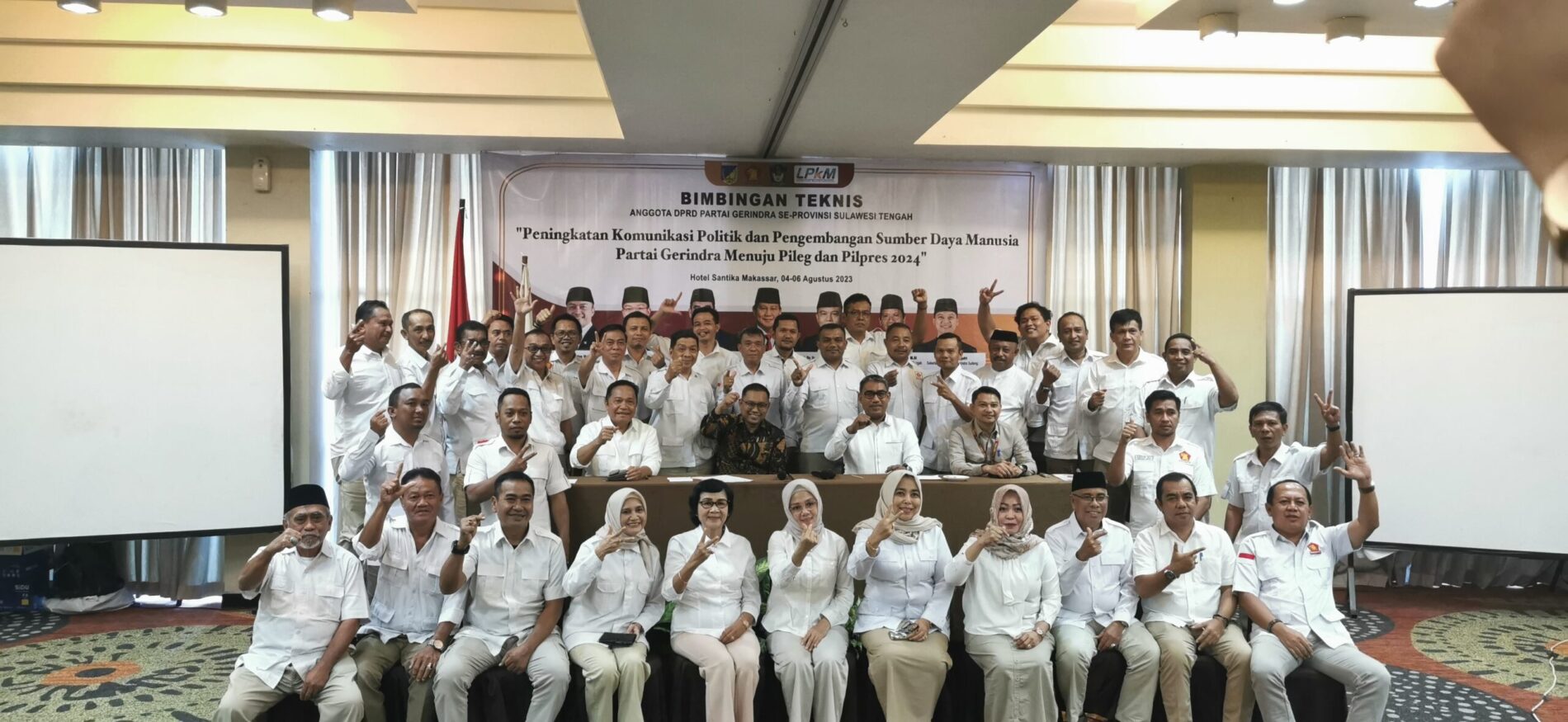 Bimbingan Teknis (BIMTEK) Anggota DPRD Partai Gerindra se-Provinsi Sulawesi Tengah