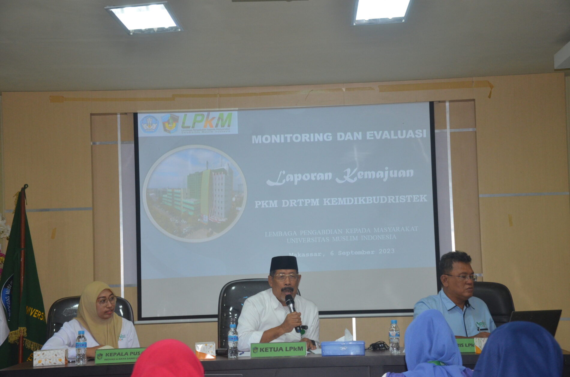 LPkM UMI Selenggarakan MONEV PKM DRTPM KEMDIKBUDRISTEK 2023