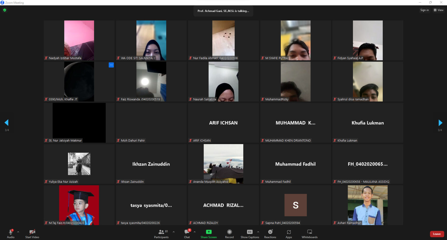 Pembekalan KKN UMI Angkatan 72 Gelombang 6