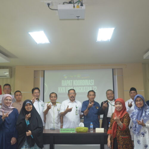 LPkM-UMI Rapat Koordinasi KKN UMI Angkatan 72 Bersama Seluruh WD 1 dalam Lingkup  UMI