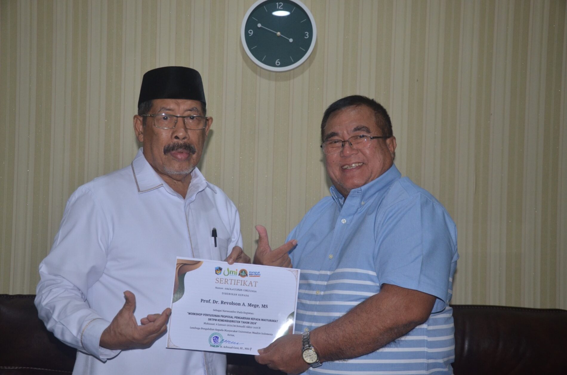LPkM UMI Gelar Workshop Penyusunan Proposal Pengabdian DPRTM Kemendikbudristek