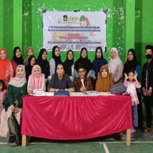 Upaya Memandirikan Masyarakat dalam Deteksi & Penanganan Balita Berisiko Stunting