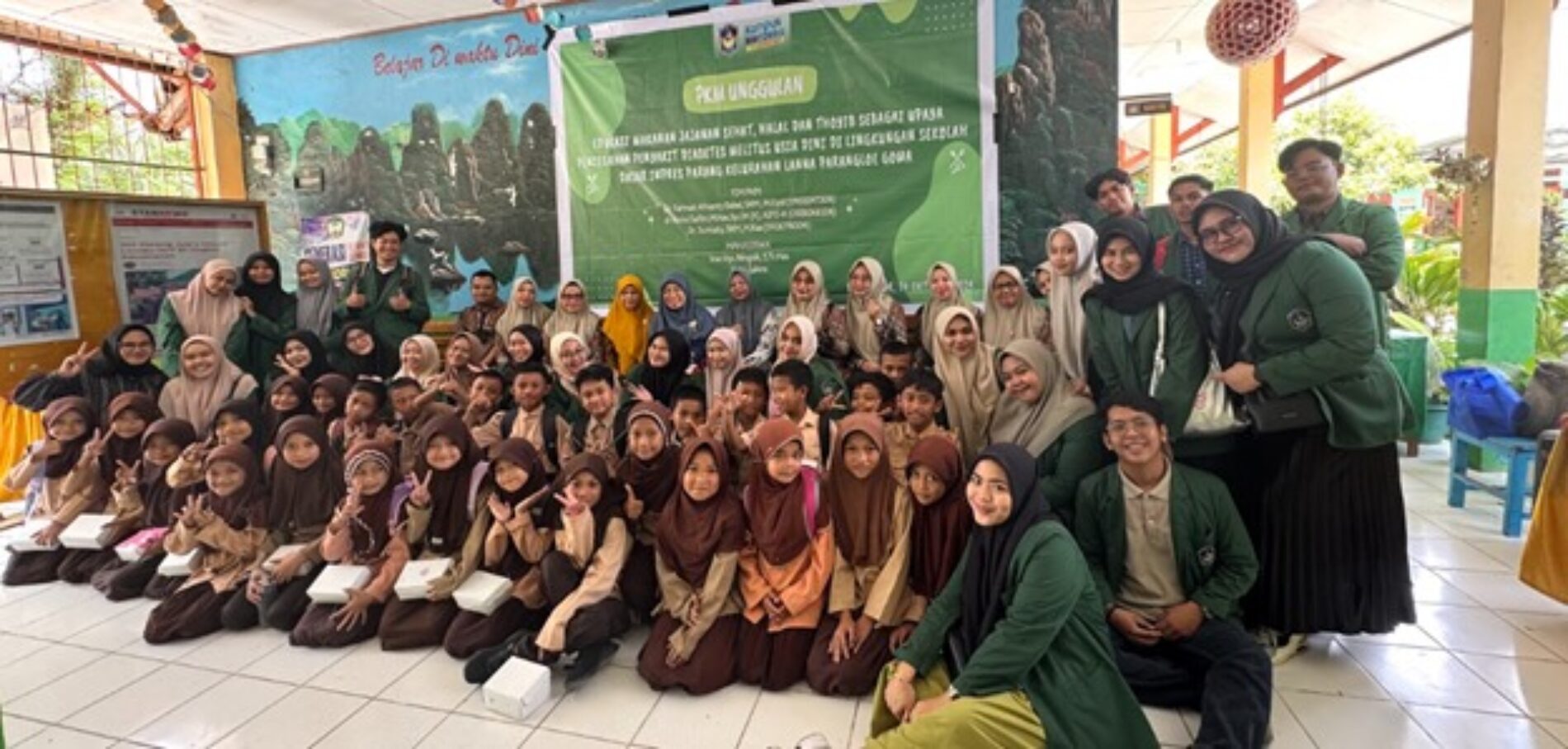 Tim Dosen UMI Laksanakan Edukasi Jajanan Sehat untuk Cegah Diabetes Usia Dini di SD Inpres Parang, Kelurahan Lanna, Parangloe Gowa