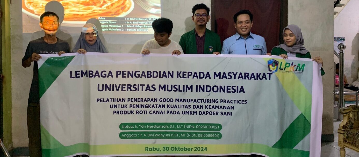 Pelatihan Penerapan Good Manufacturing Practices untuk Peningkatan Kualitas dan Keamanan Produk Roti Canai