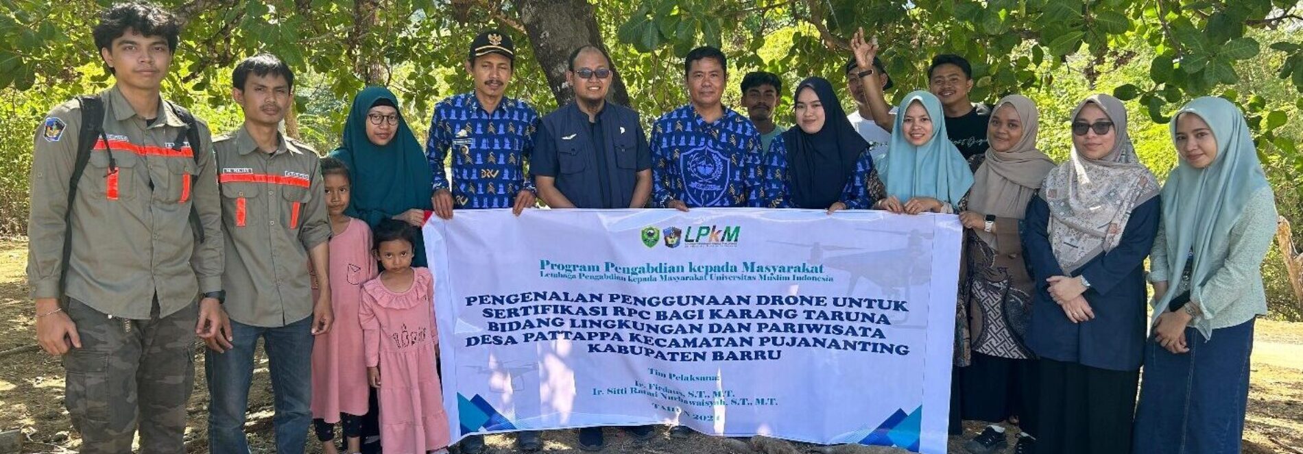 Peningkatan Skill Karang Taruna Bidang Lingkungan dan Pariwisata Desa Pattappa melalui Pengenalan Penggunaan Drone