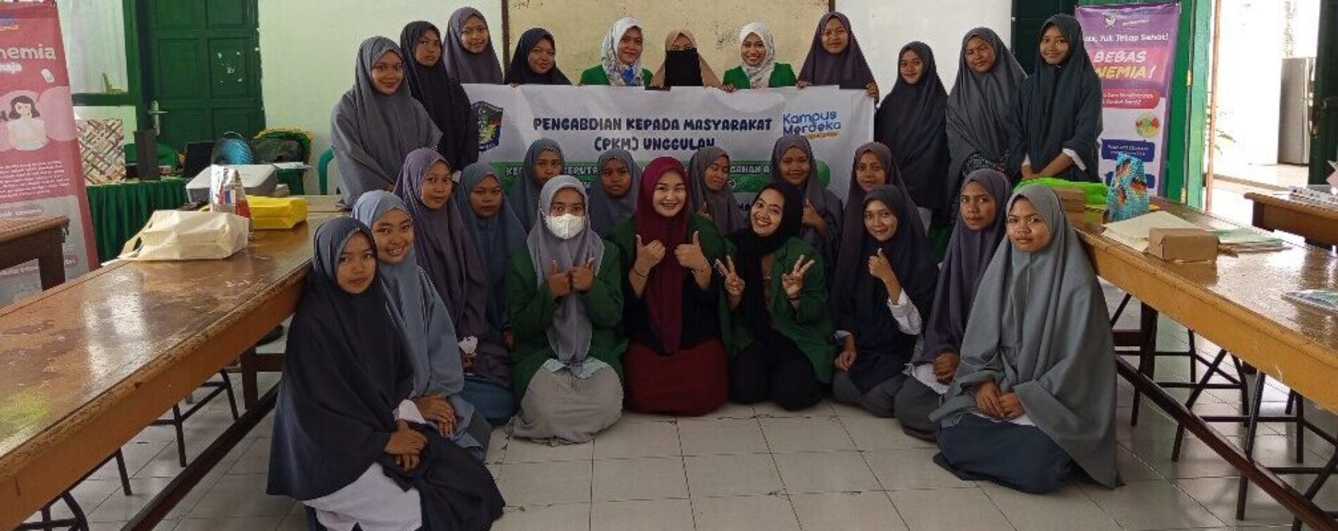 Kelas Gizi Keputrian: Edukasi dalam Pencegahan Anemia dan Kurang Energi Kronik (KEK) di Pondok Pesantren Yatama Mandiri Kecamatan Pallangga Kabupaten Gowa
