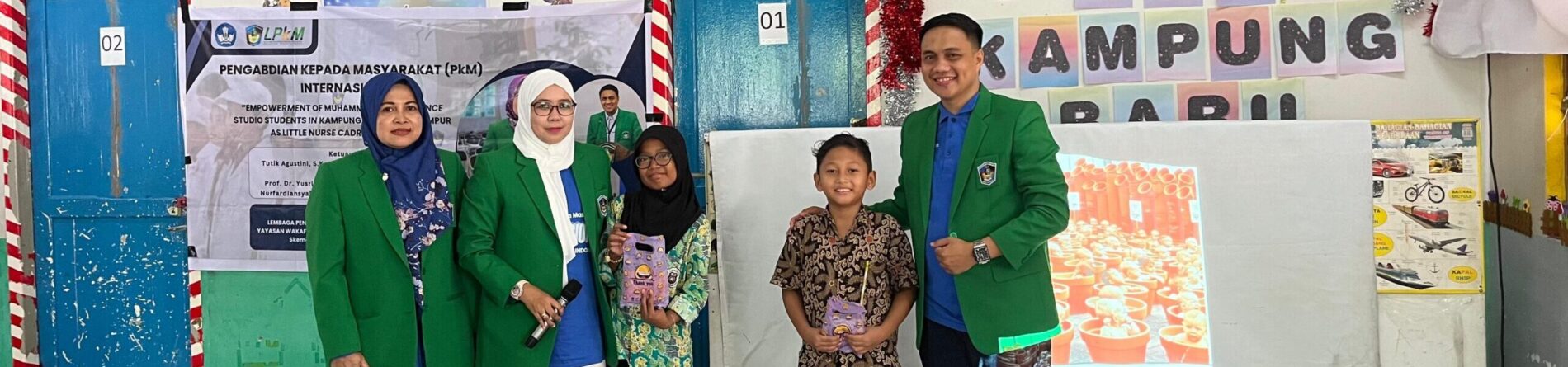 Dosen Fakultas Kesehatan Masyarakat menggelar Kegiatan Pengabdian Kepada Masyarakat (PKM) Internasional “Empowerment Of Muhammadiyah Guidance Studio Students In Kampung Baru Kuala Lumpur As Little Nurse Cadres (Percil)”