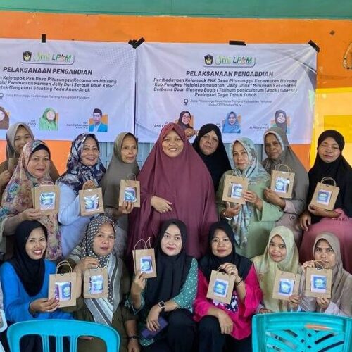 Dosen Farmasi UMI Berinovasi Mencegah Stunting dengan Pemberdayaan Masyarakat Melalui Pembuatan Permen Jelly dari Serbuk Daun Kelor