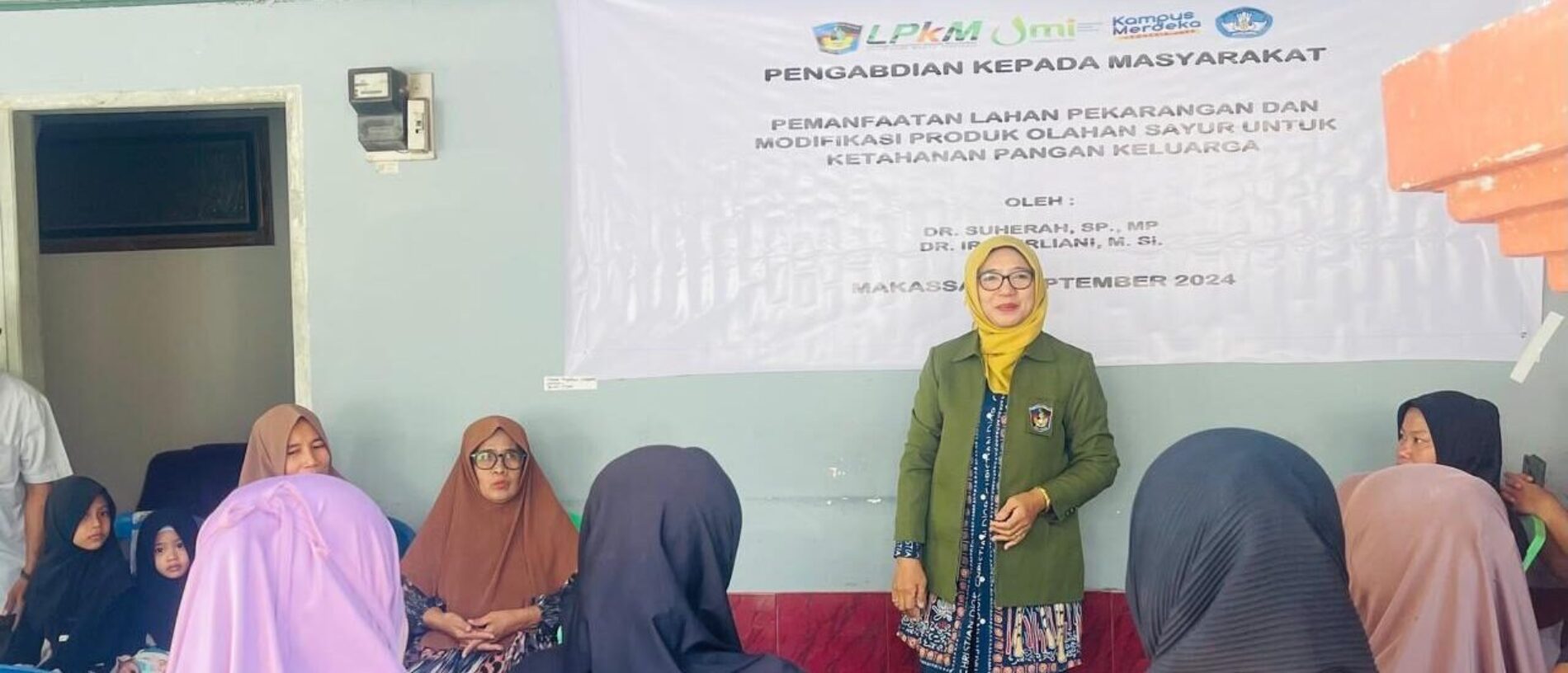 Tim PKM Fakultas Pertanian UMI Melakukan Pendampingan Modifikasi Sayuran Hidroponik Menjadi Produk Mie Sayur
