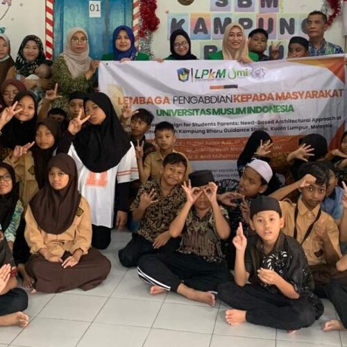 Pengabdian kepada Masyarakat oleh Tim Dosen Arsitektur UMI melalui Pemberdayaan Masyarakat terkait Hunian dan Sekolah di Kampung Bharu, Kuala Lumpur, Malaysia: Sebuah Inisiatif yang Menginspirasi