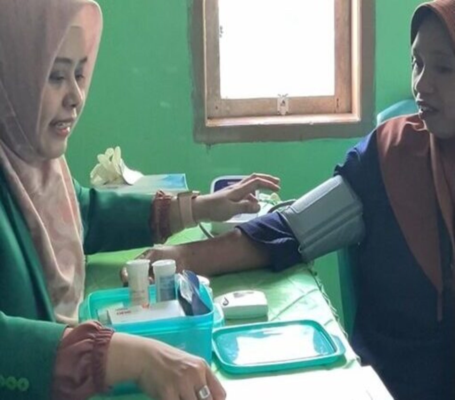 Pemeriksaan Status Kesehatan dan Pelatihan Senam Lansia di Desa Borisallo