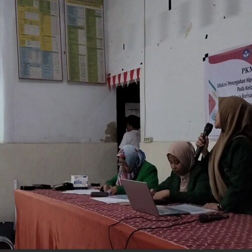 Edukasi Pencegahan Hipertensi dan Pemeriksaan Tekanan Darah Pada Kelompok Masyarakat Lansia di Desa Borisallo Kec. Parangloe Kab. Gowa