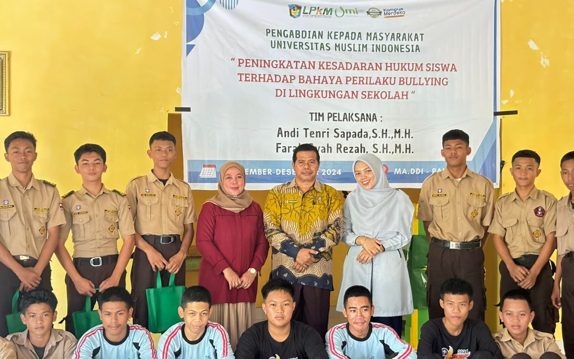 Peningkatan Kesadaran Hukum Terhadap Bahaya Perilaku Bullying di Lingkungan Sekolah