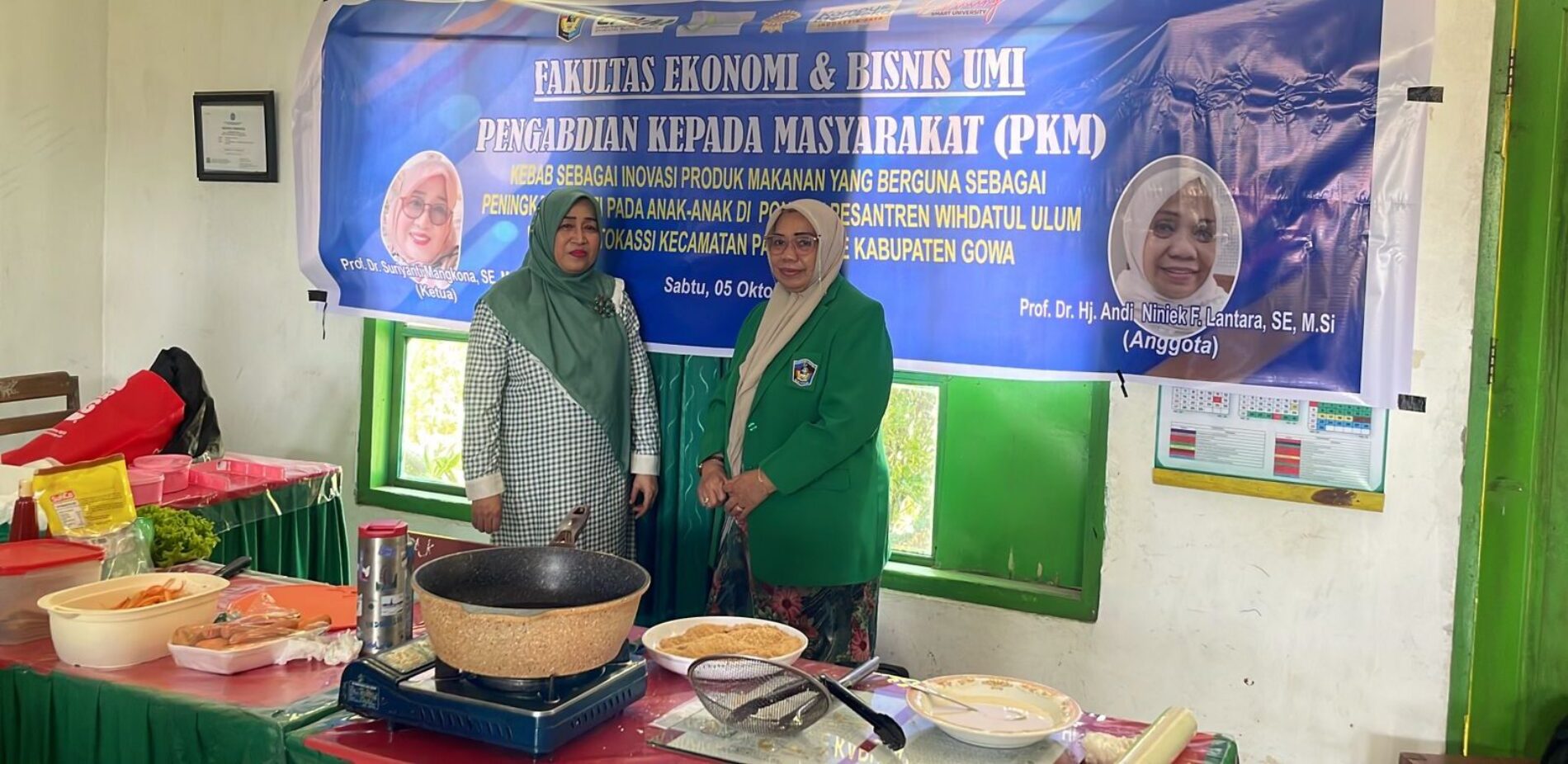 Tingkatkan Kesejahteraan Gizi Anak-Anak, Dosen UMI Menciptakan Kebab yang Lezat