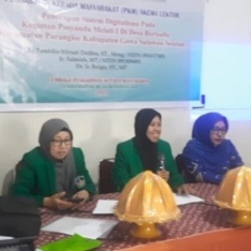 Tim PKM UMI Dorong Digitalisasi Posyandu di Desa Borisallo untuk Tingkatkan Layanan Kesehatan