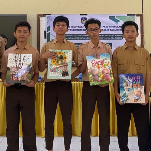 Penampilan Storytelling Santri MAS IMMIM di Pengabdian Dosen UMI: Enhance my “Percaya diri”