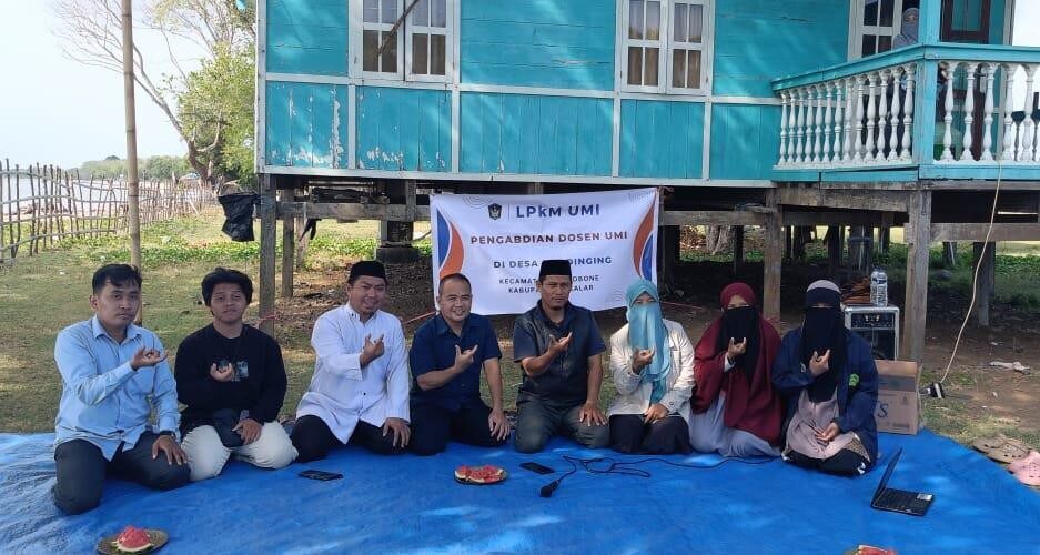 Dosen Fakultas Agama Islam (FAI) Universitas Muslim Indonesia (UMI) gelar Pelatihan Media Pembelajaran Interaktif menggunakan Canva pada Guru Pondok Tahfidz Ahlul Jannah di Kabupaten Takalar