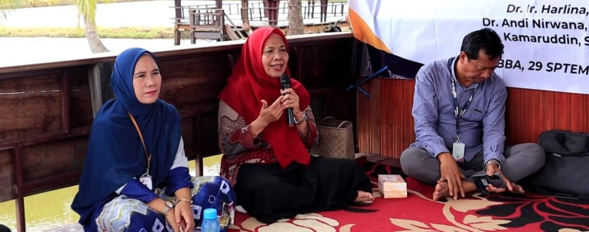 Pelatihan Budidaya Udang dengan Aplikasi Pakan Organik Suplemen Pada Kolam Terpal di Desa Kabba Kecamatan Minasate’ne Kabupaten PANGKEP