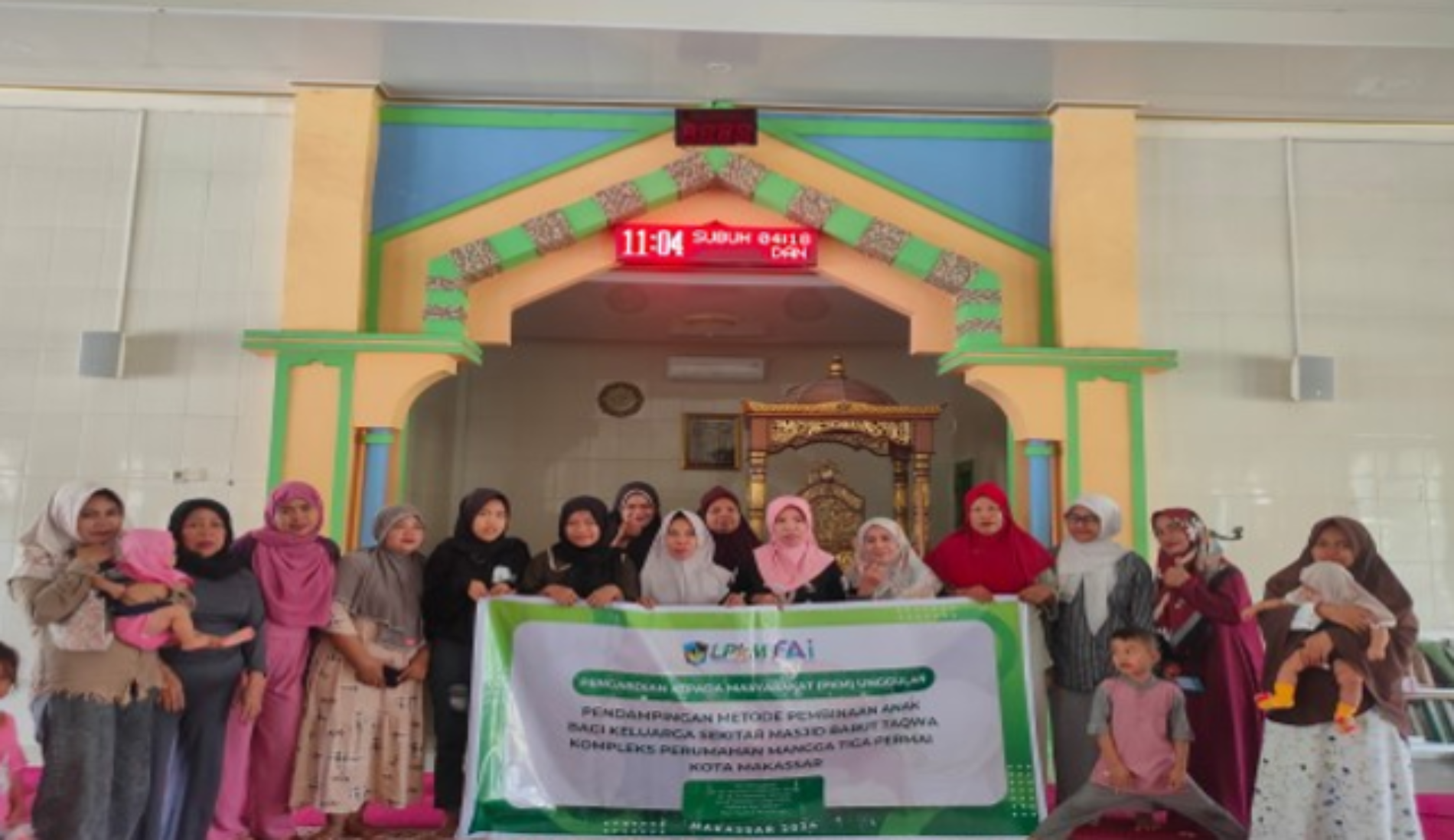 Pendampingan Metode Pembinaan Anak Bagi Keluarga Sekitar Babut Taqwa di Kompleks Perumahan Mangga Tiga Permai Kota Makassar