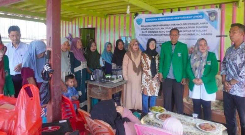 Universitas Muslim Indonesia (UMI) Makassar melalui Skema Desa Binaan, telah menyelenggarakan Program Pengabdian kepada Masyarakat (PKM) dengan Tema “Peluang Pengembangan Teknologi Pengolahan Rumput Laut untuk Meningkatkan Sumber Daya Manusia Kreatif dan