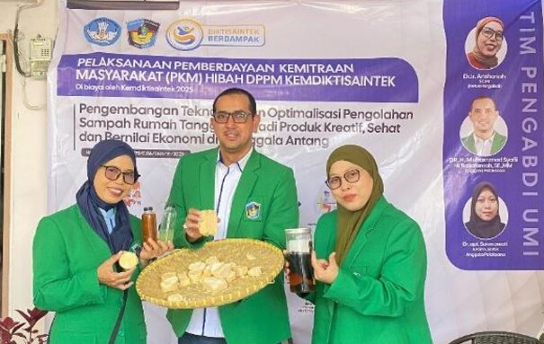 UMI Dorong Inovasi Lingkungan, Warga Manggala Antang SulapSampah Jadi Produk Kreatif dan Sehat