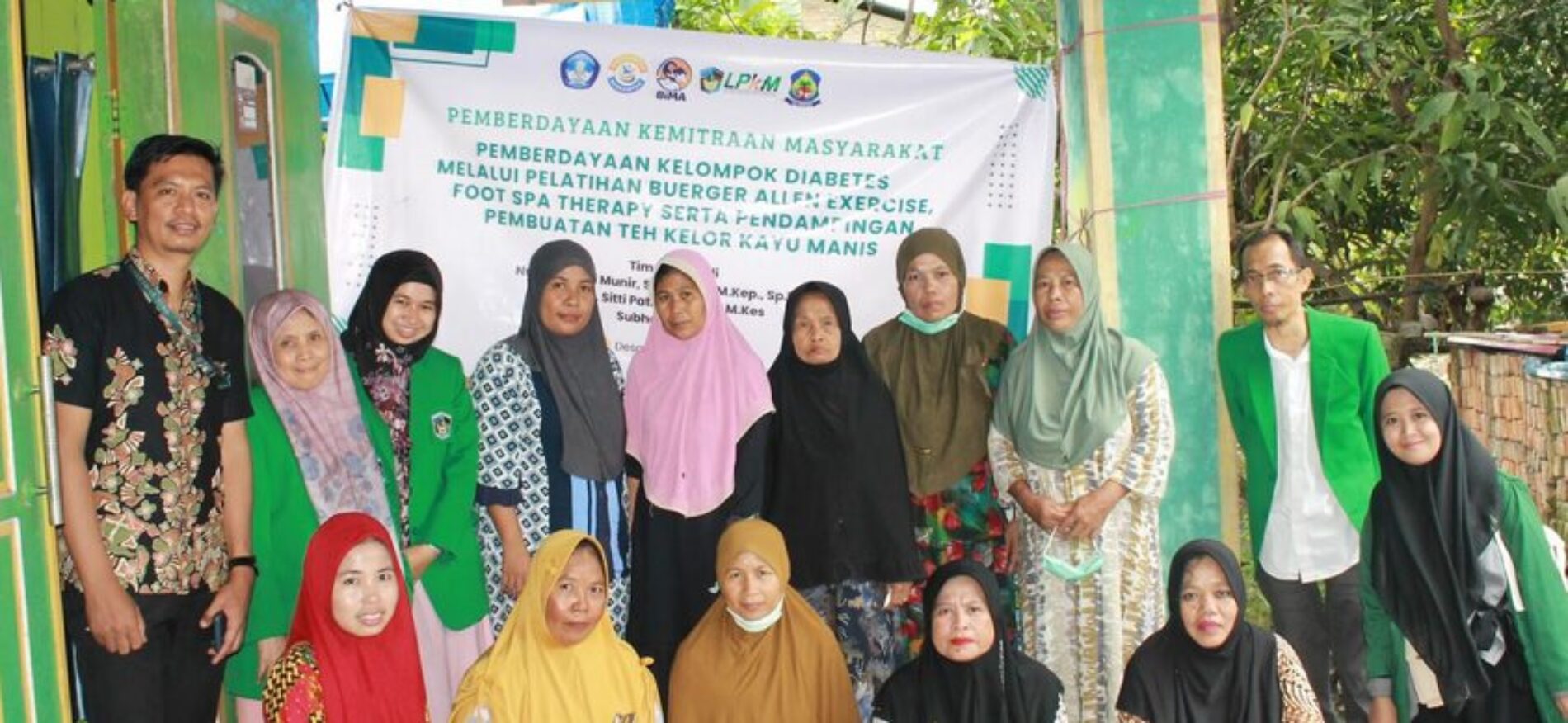 Pemberdayaan Kelompok Diabetes melalui Pelatihan Buerger Allen Exercise dan Foot Spa Therapy serta Pendampingan Pembuatan Teh Kelor Kayu Manis