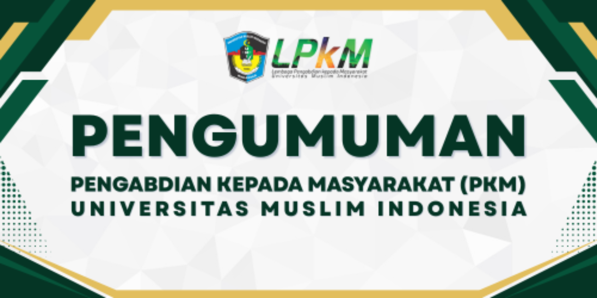 Pengumuman Penerima Pendanaan PKM Internal Batch II Tahun 2025