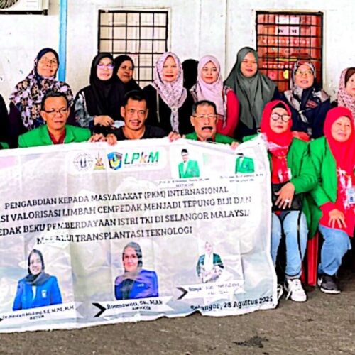 INOVASI VALORISASI LIMBAH CEMPEDAK MENJADI TEPUNG BIJI DAN CEMPEDAK Beku pemberdayaan ISTRI TKI DI SELANGOR MALAYSIA MELALUI TRANSPLANTASI TEKNOLOGI