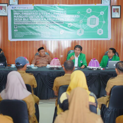 Implementasi Sistem Layanan Mandiri untuk Efisiensi Administrasi Desa Biji Nangka Kabupaten Sinjai