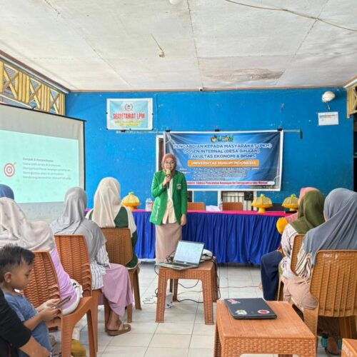 Pengabdian kepada Masyarakat (PkM) Dosen FEB UMI Laksanakan ProgramPemberdayaan Ibu PKK di Desa Padanglampe