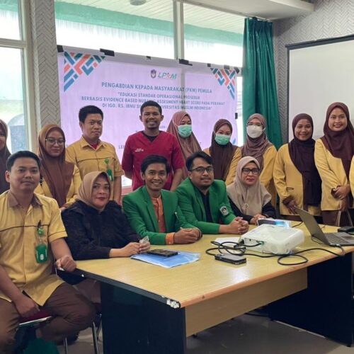 EDUKASI STANDAR OPERASIONAL PROSEDUR BERBASIS EVIDENCE BASED NURSING ASSESMENT HEART SCORE PADA PERAWAT DI IGD. RS. IBNU SINA YW. UNIVERSITAS MUSLIM INDONESIA
