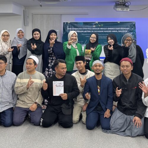 UMI Laksanakan PKM Internasional di Masjid MINA Nagoya Jepang, Fokus pada Edukasi Desain Hemat Energi