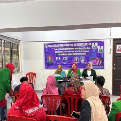 EDUKASI TEHNIK BIOKONVERSI UMBI IPOME BATATAS VAR UNGU MENJADI SIRUP GLUKOSA SEBAGAI SOLUSI KEWIRAUSAHAAN BAGI IBU RUMAH TANGGA DI SELANGOR MALAYSIA