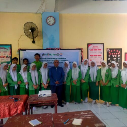 Implementasi Komunikasi Pariwisata melalui Penyuluhan Sadar Wisata bagi Siswa di SMA Insan Cendekia Syech Yusuf, Pattalassang, Kabupaten Gowa
