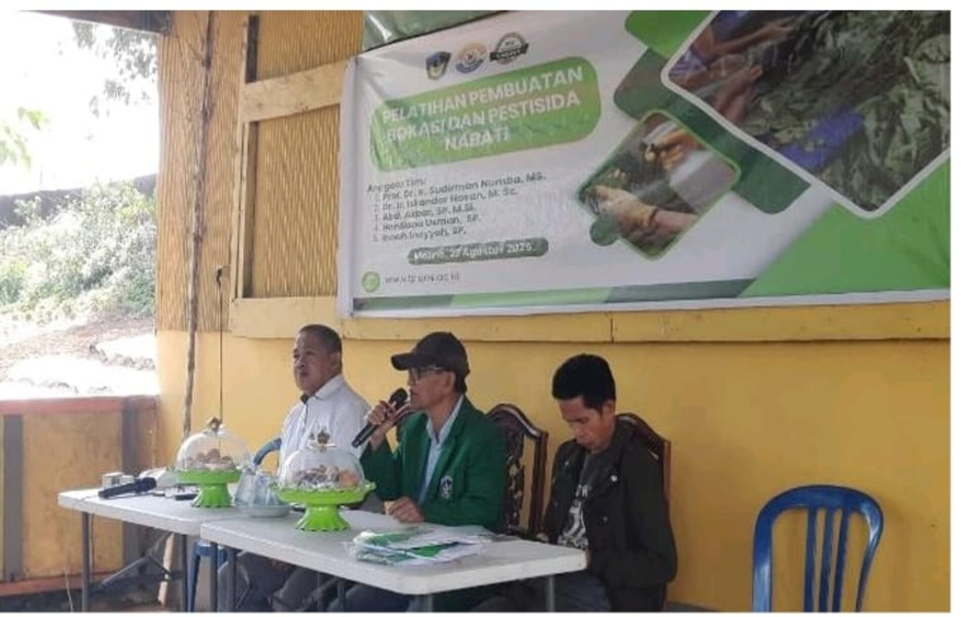 Penyuluhan, Pelatihan, dan Pendampingan Tekonologi Pembuatan Pupuk Bokasi dan Pestisida Nabati Bagi Kelompok Tani Kentang di Kabupaten Gowa