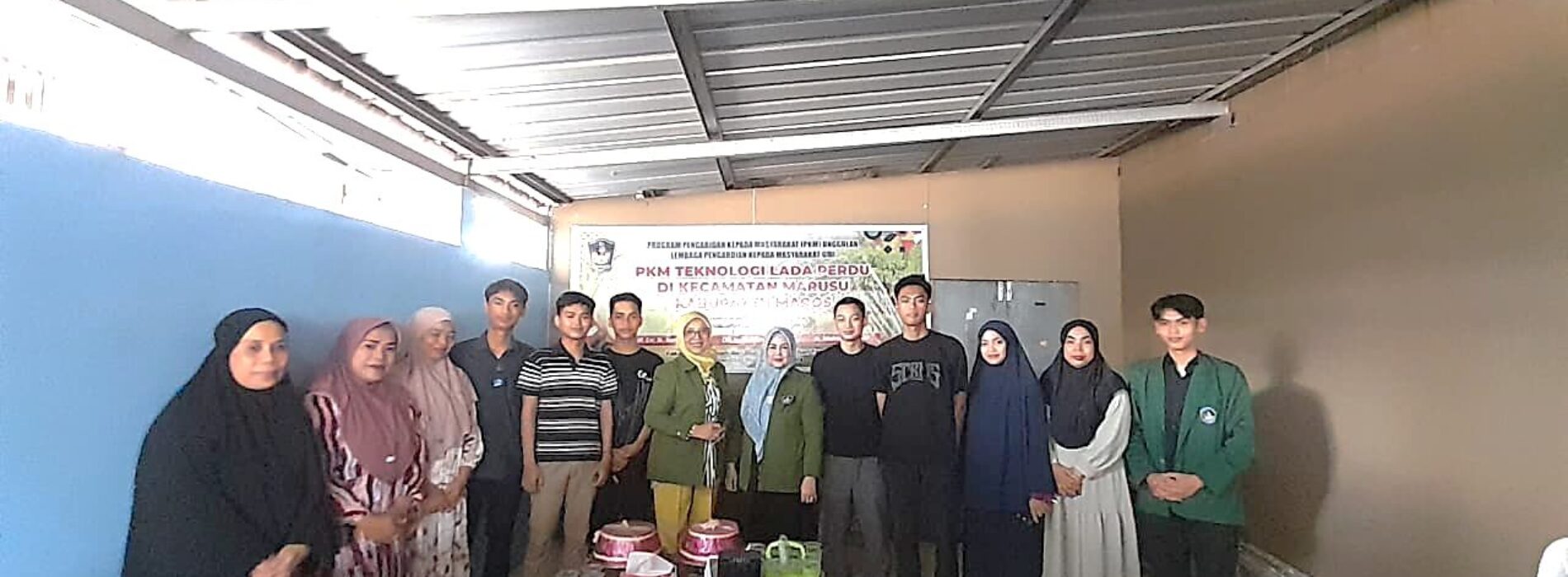 PKM TEKNOLOGI LADA PERDU DI KECAMATAN MARUSU KABUPATEN MAROS