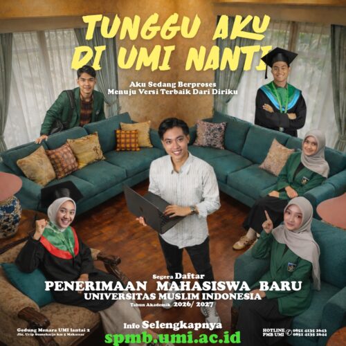 Penerimaan Mahasiswa Baru Tahun Akademik 2026/2027 telah dibuka