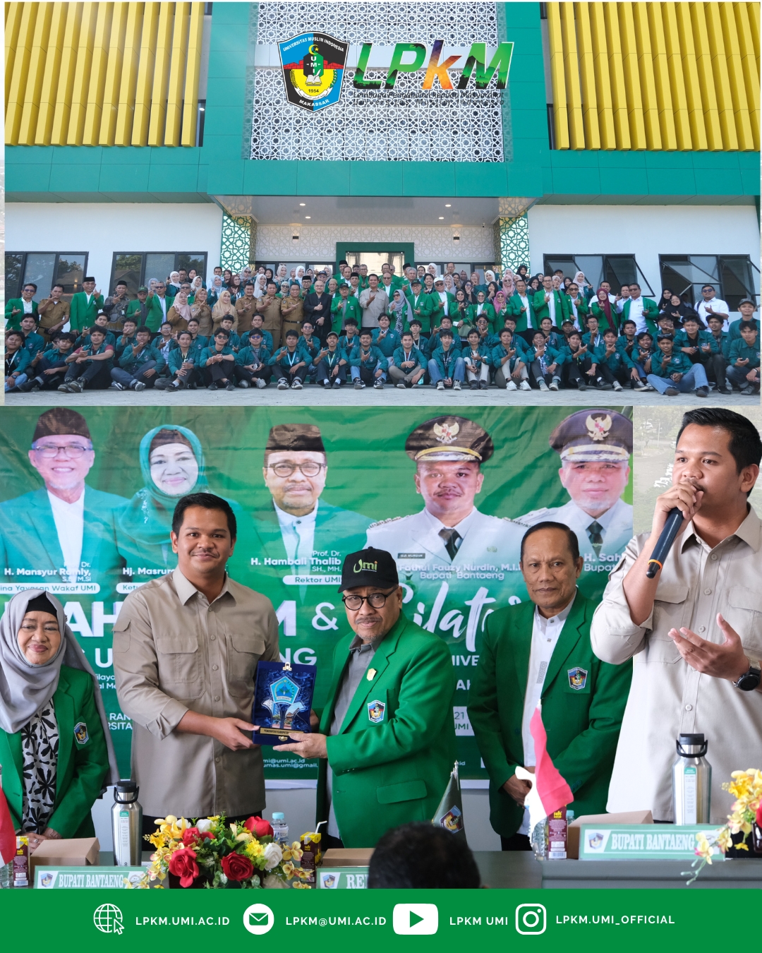 Silaturahim Pimpinan UMI dengan Pemerintah Kabupaten Bantaeng Perkuat Sinergi KKN Tematik Angkatan 77 dan Pengabdian kepada Masyarakat