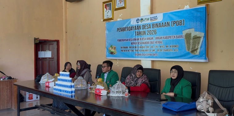 Warga Desa Jangan-Jangan Barru Kembangkan Herbal JaSeKeh Bersama Dosen UMI–Unhas