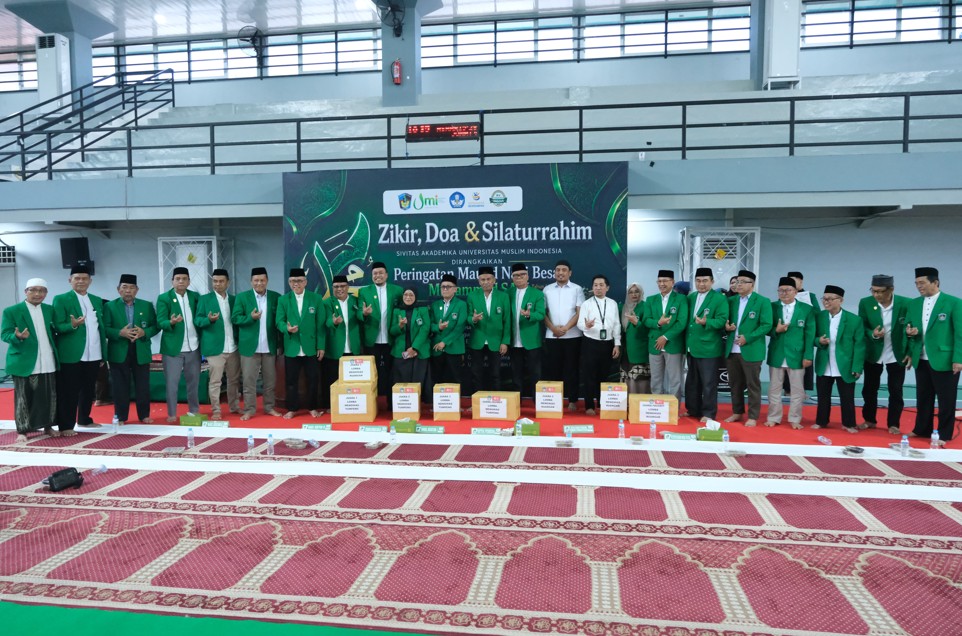 Zikir, Doa, dan Silaturahim Sivitas Akademika UMI Dirangkaikan dengan Maulid Nabi Muhammad SAW
