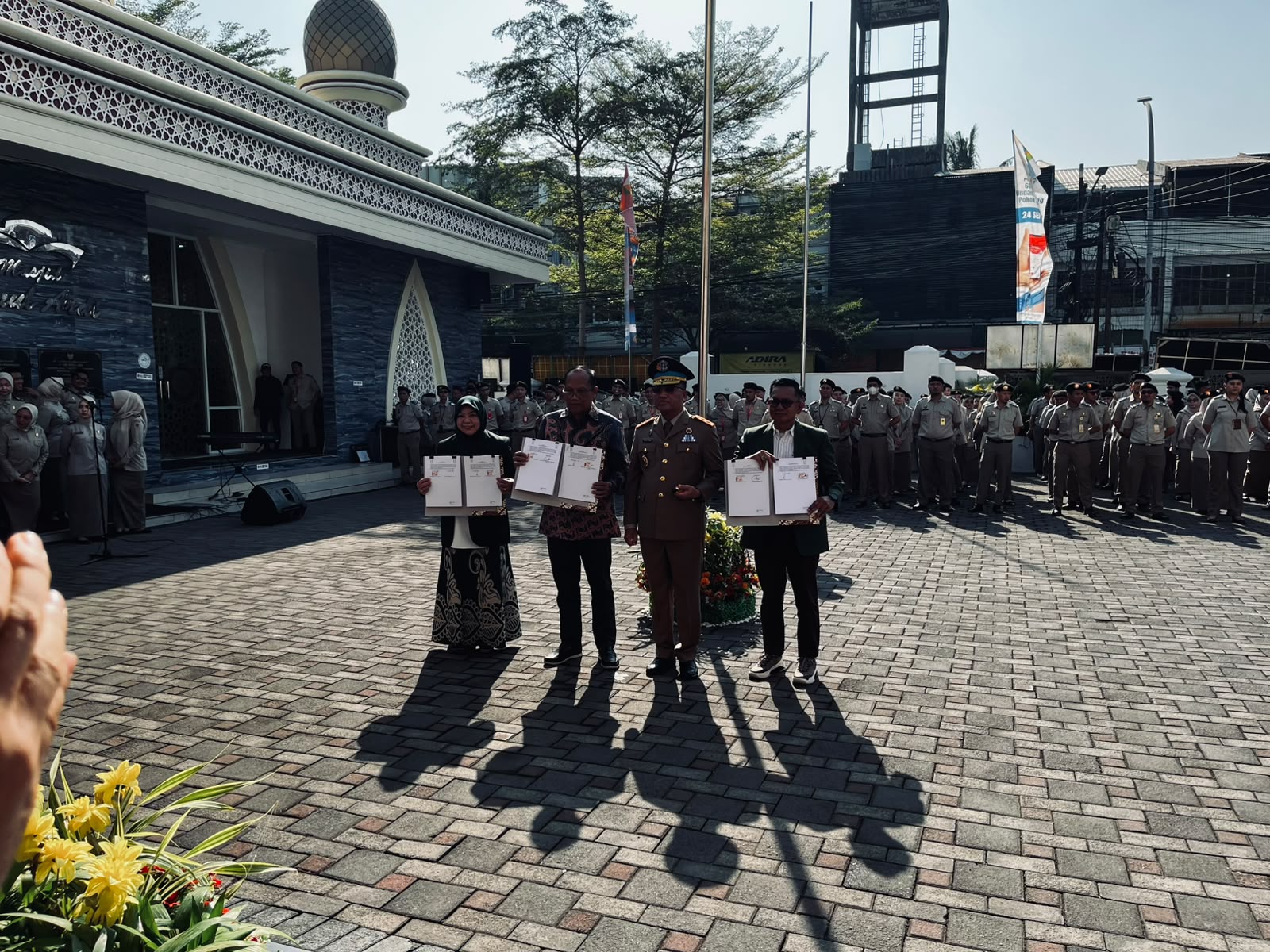 Upacara Hari Agraria dan Tata Ruang ke-66, LPKM UMI Tandatangani Perjanjian Kerja Sama dengan ATR/BPN Provinsi Sulawesi Selatan