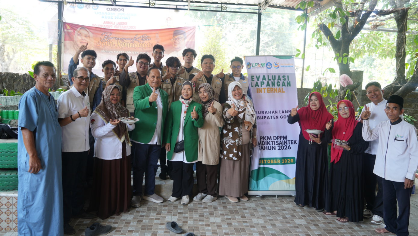 LPKM UMI Laksanakan Evaluasi Lapangan Internal PKM DPPM Kemendiktisaintek Tahun 2026 Skema PMM di Desa Lanna